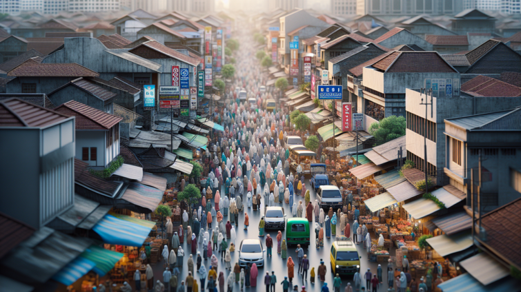 alt_text: Wisatawan Malaysia memadati destinasi dan UMKM di Bandung, meningkatkan perekonomian lokal.