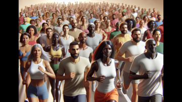 alt_text: Lari Mandalika: Peserta berlari bersama, merasakan kebersamaan dan kontribusi positif di hari Minggu.