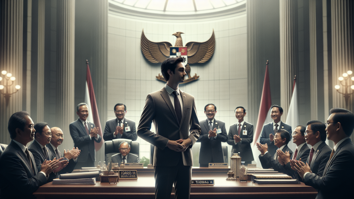 "alt_text": "Deputi BI baru dilantik, keponakan Prabowo, sinergi fiskal moneter."