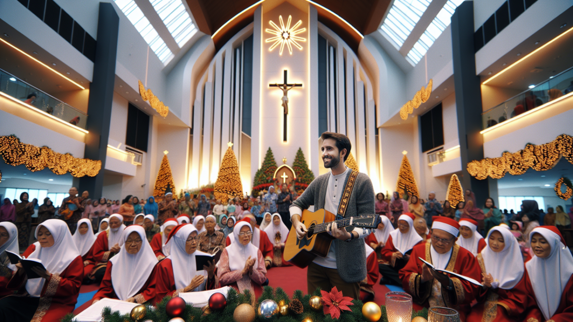 "alt_text": "Pemkab Mura hadir di IKN untuk Natal, membawa pesan damai dan kebersamaan dari daerah."