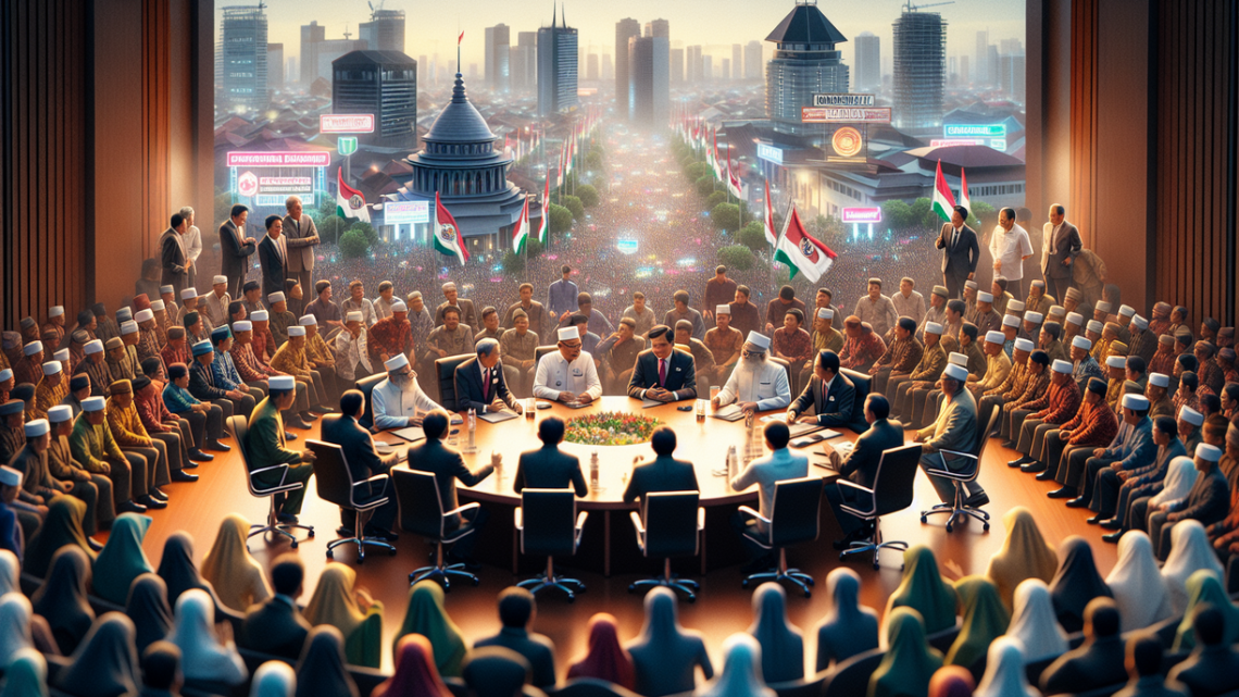 alt_text: "Rakernas PSI di Makassar dengan fokus pada strategi politik dan dukungan Jokowi."