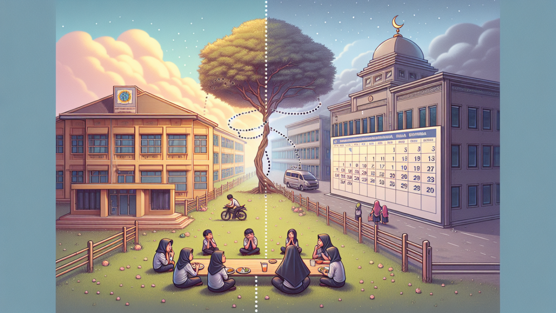 alt_text: Menu MBG Ramadan Sekolah di Tuban, menampilkan beragam hidangan khas lokal.