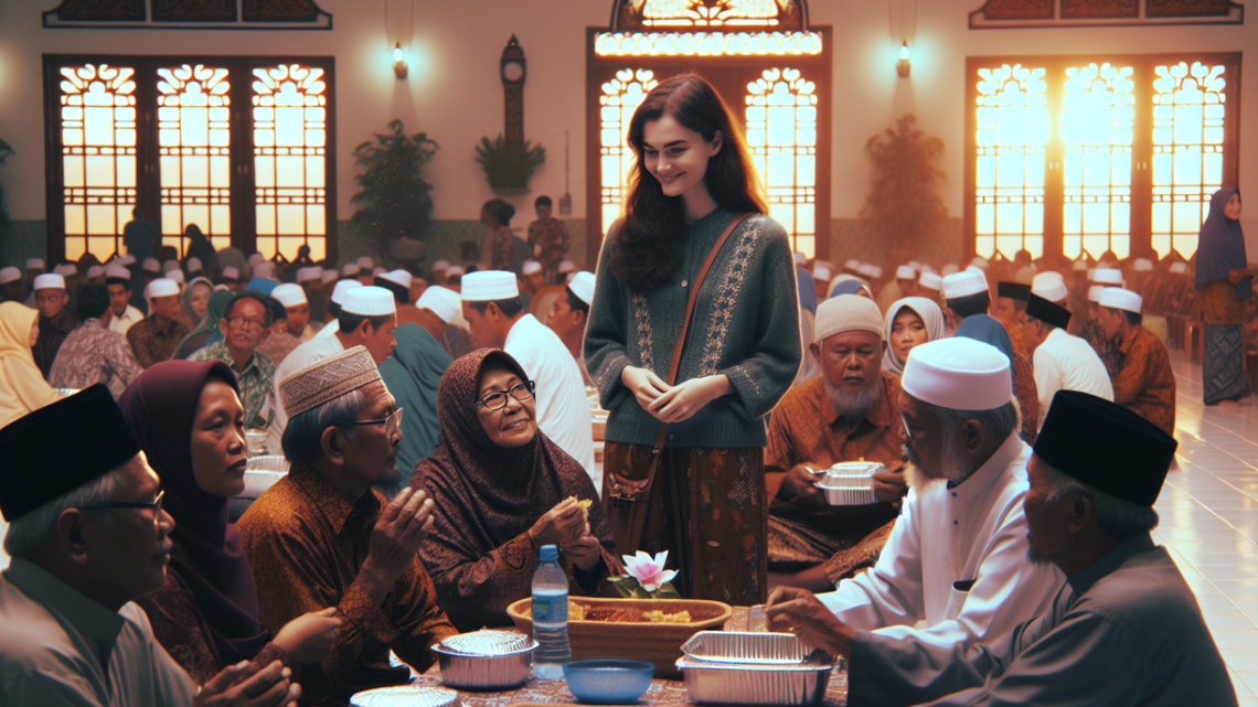 alt_text: "Acara buka puasa bersama dengan tema politik pemerintahan ramah iman."