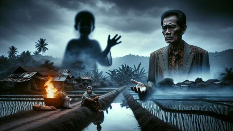 alt_text: Gambar suasana duka keluarga korban tragedi luka bakar Sukabumi, terlihat penuh kesedihan.