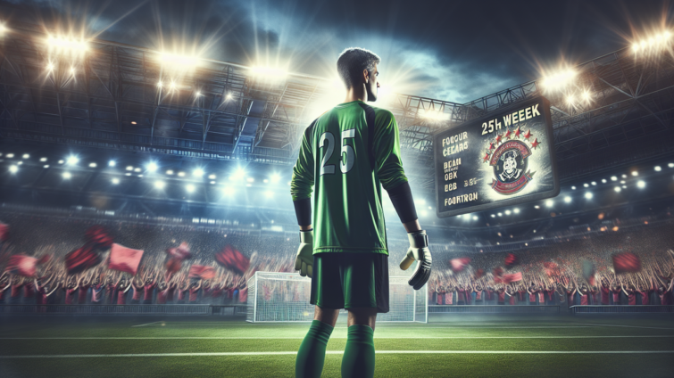 alt_text: Piring berisi makanan sehat, tangan berjabat, dan bendera Persita mengibarkan semangat.