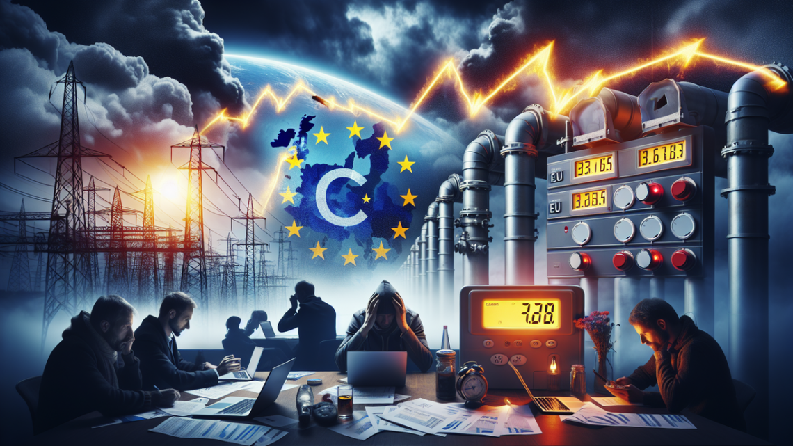 alt_text: Kapal tanker di Selat Hormuz, simbol krisis energi Uni Eropa akibat ketegangan di kawasan.