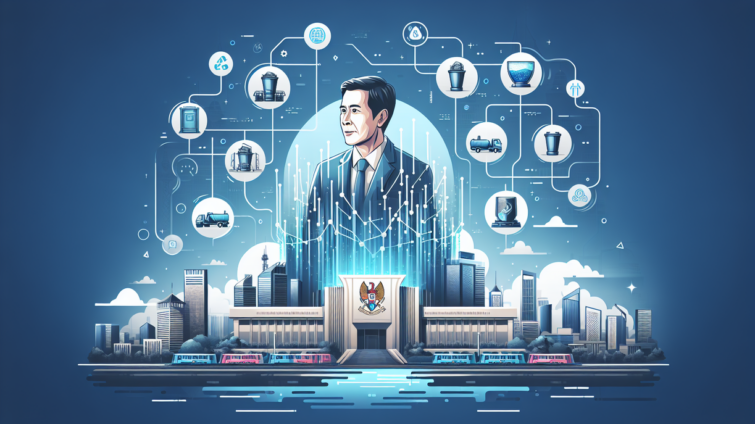 alt_text: Petugas DKI kelola sampah saat warga WFH Jumat, Jakarta tingkatkan kebersihan dan produktivitas.