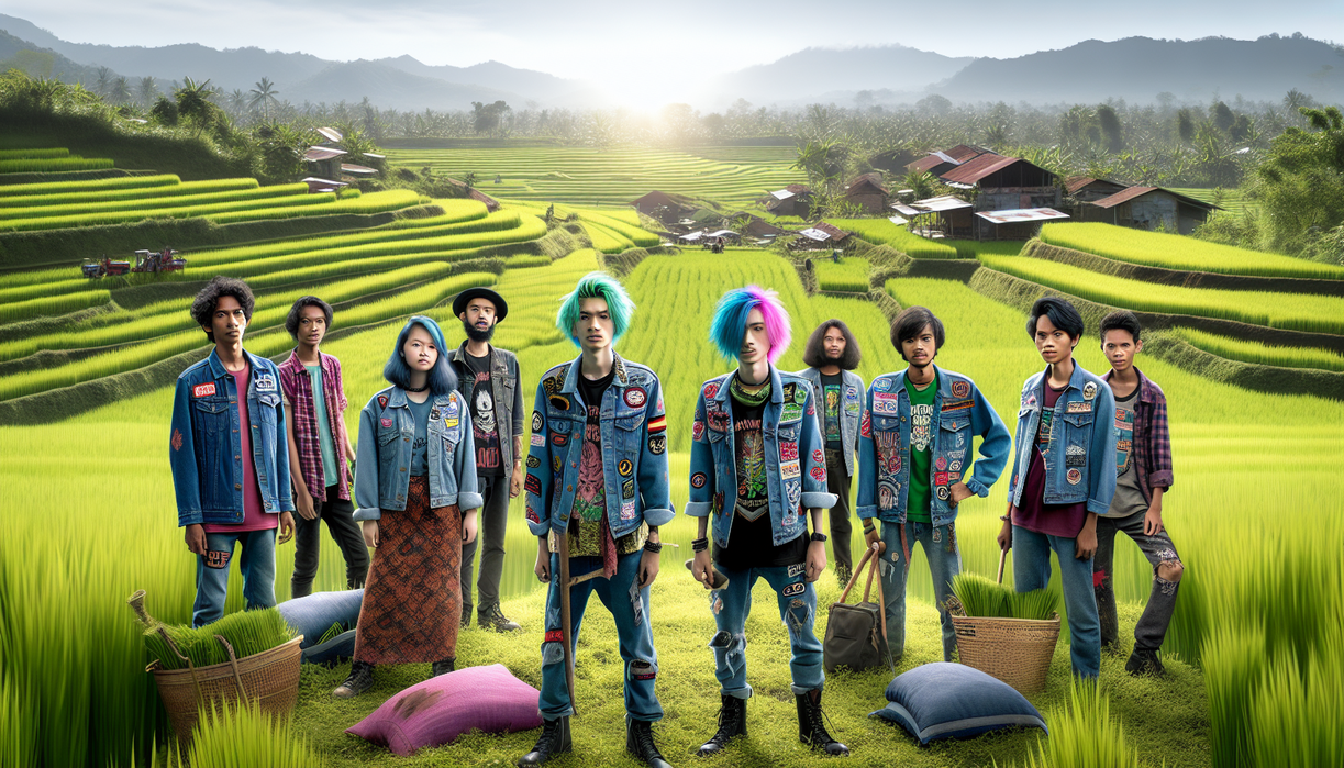 alt_text: Petani Punk Gunungkidul menggabungkan teknologi AI dalam dapur MBG untuk pertanian inovatif.