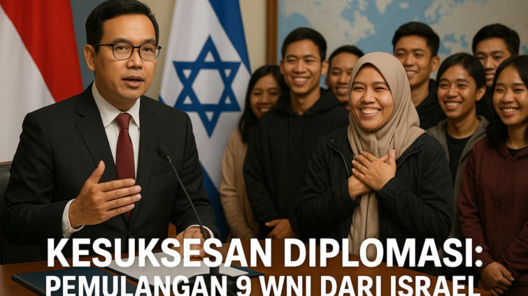 Alt_text: Tabel menjelaskan upaya diplomasi Indonesia terkait perlindungan 9 WNI di luar negeri.