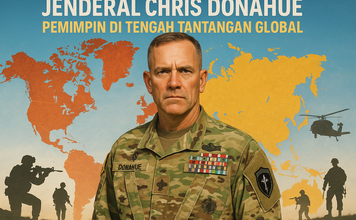 "alt_text": "Gejolak di Pentagon: Konflik dan ketidakpastian menyelimuti nasib Jenderal Donahue."