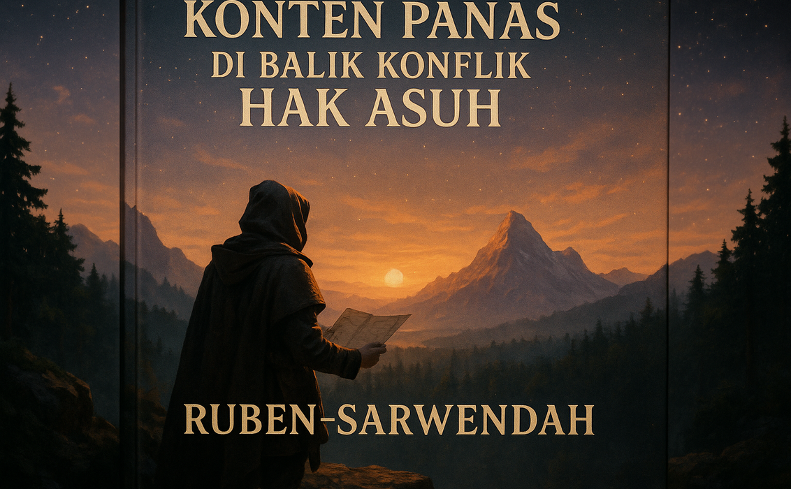 alt_text: Ruben dan Sarwendah terlibat dalam konflik hak asuh yang memanas.