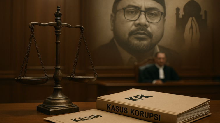 "alt_text": "Kasus Yaqut: Dampak hukum, citra publik, dan strategi marketing dalam opini masyarakat."