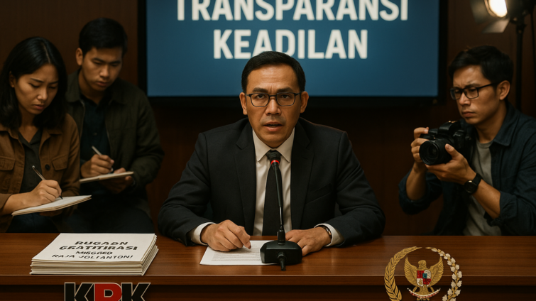 alt_text: Seminar KPK tentang gratifikasi dan integritas dalam perjalanan politik.